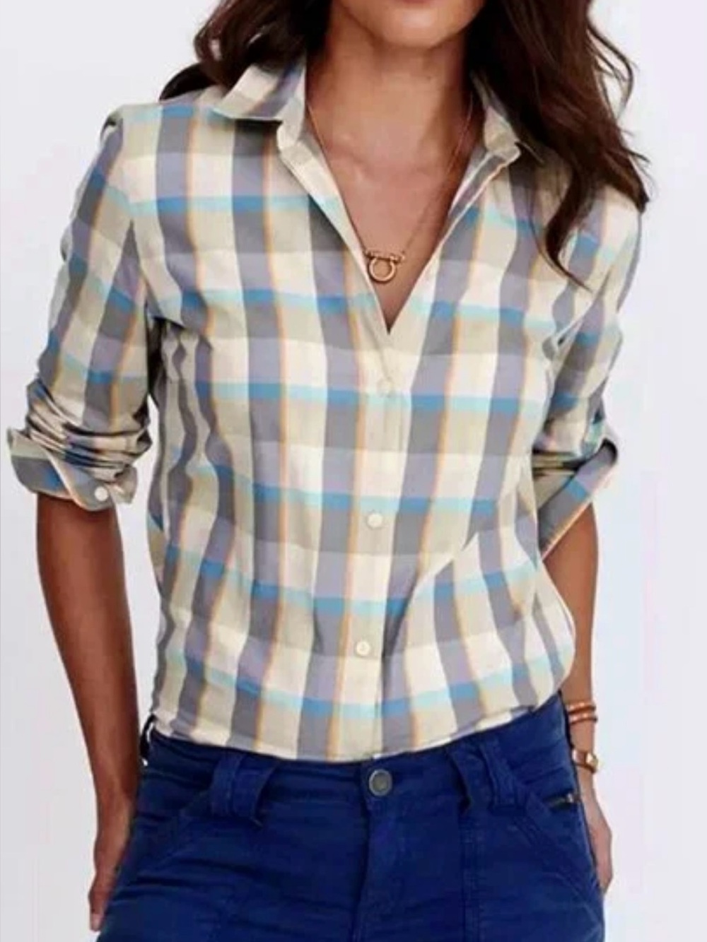 UNTUCKit  Sofia Button Down Shirt Sz 0
